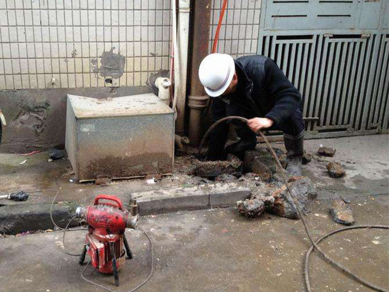 城区疏通下水道-洗菜池疏通